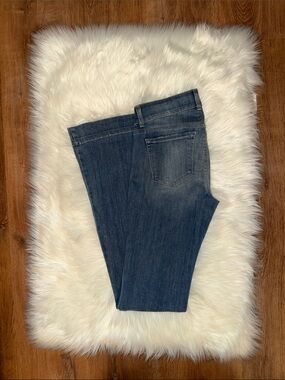Classic Dark Blue Women's Straight Jeans